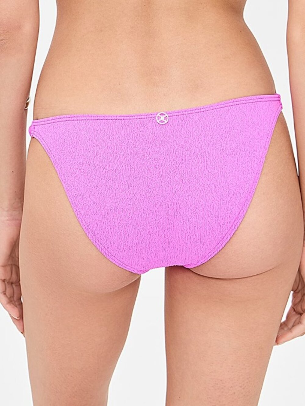 ViX Paula Hermanny Purple Textured Bikini Bottom Size Medium 38908